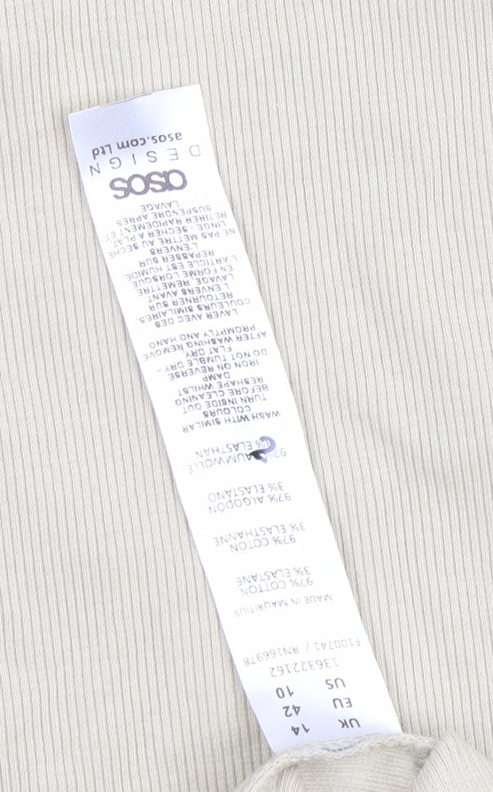 Womens UK Size 14 ASOS T-Shirt Dress