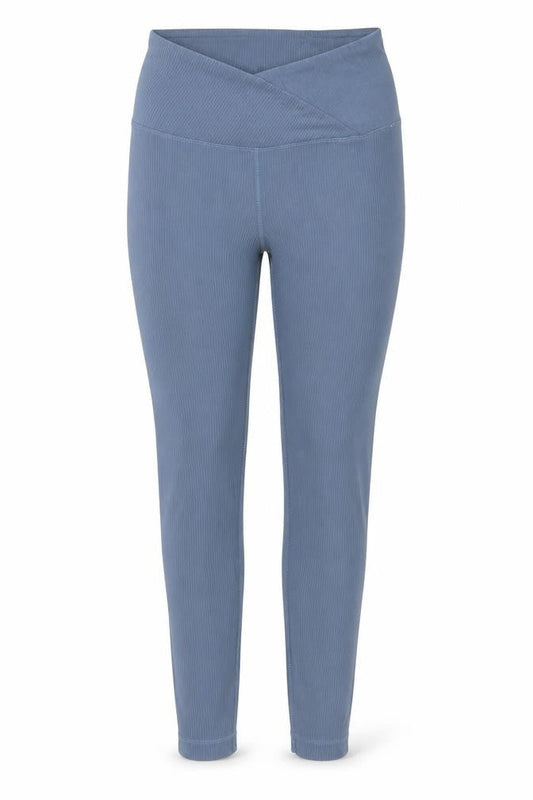 Womens UK Size S 90 Degree Athletic Fit Leggings Blue Leggings