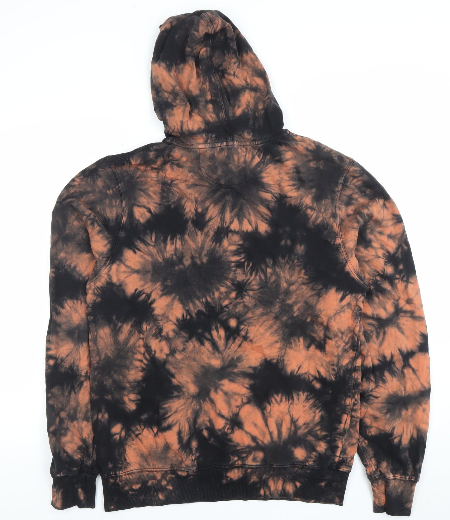 Youths in Balaclava Men's Brown Black Tie Dye Pullover Hoodie Medium
