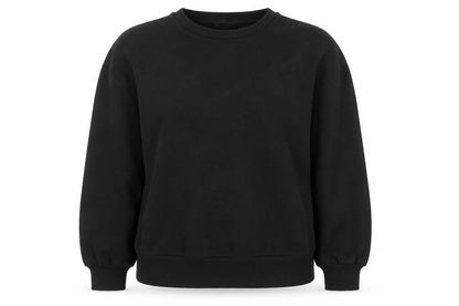 Womens UK Size S Stradivarius Black Pullover Sweatshirt