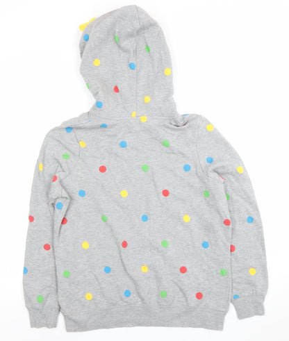 George Women’s Grey Polka Dot Pudsey Power Hoodie Size 14