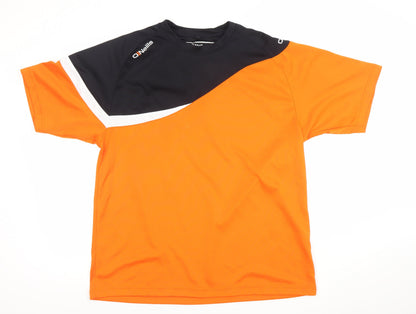 Mens UK Size XL O'Neills Orange FootballRunning & JoggingGym & Training T-Shirt