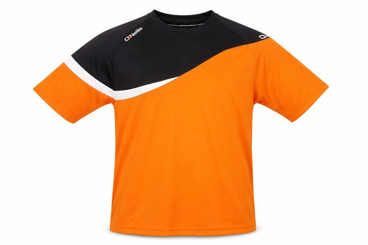 Mens UK Size XL O'Neills Orange FootballRunning & JoggingGym & Training T-Shirt