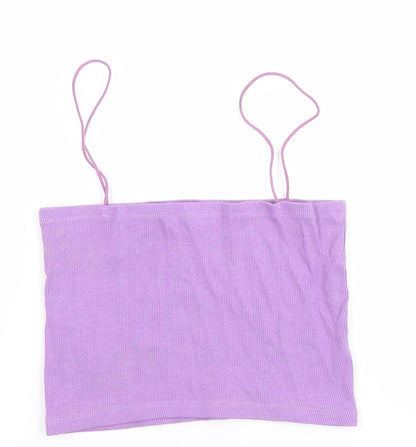 Womens UK Size L Zara Purple Camisole Tank