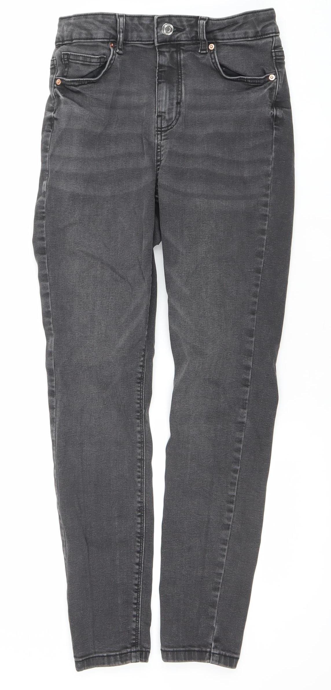 Primark Women’s Black Skinny Jeans Size 10 Stretch Denim Slim Fit