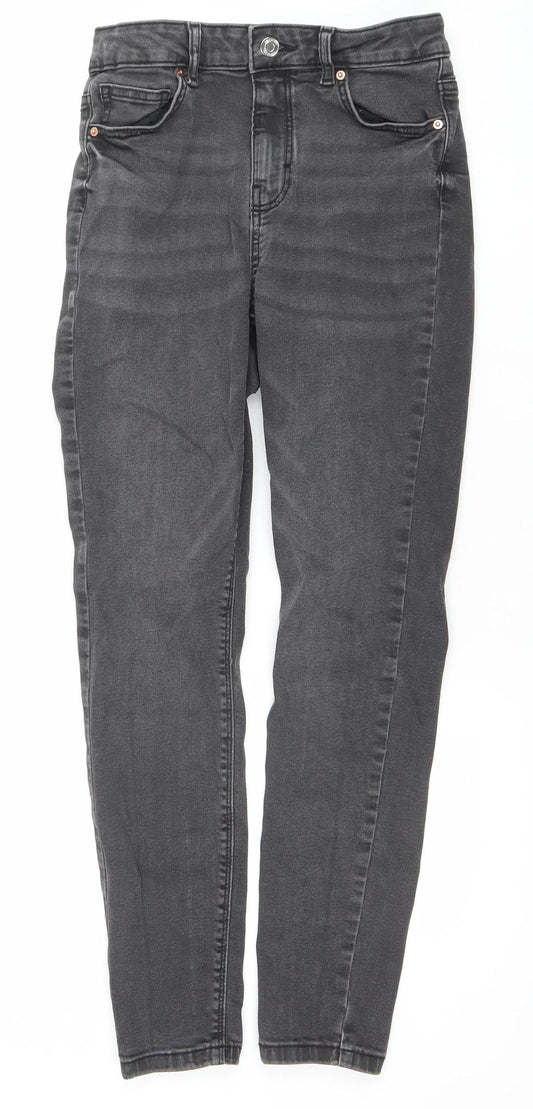 Primark Women’s Black Skinny Jeans Size 10 Stretch Denim Slim Fit