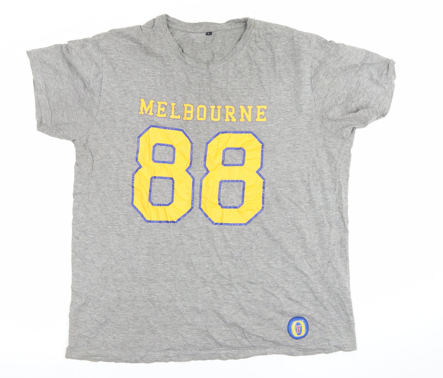 Mens UK Size L Unknown Grey  T-Shirt