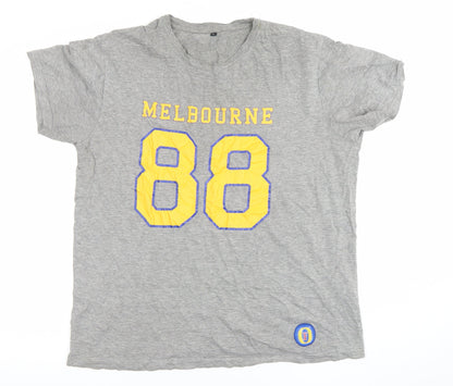 Mens UK Size L Unknown Grey  T-Shirt