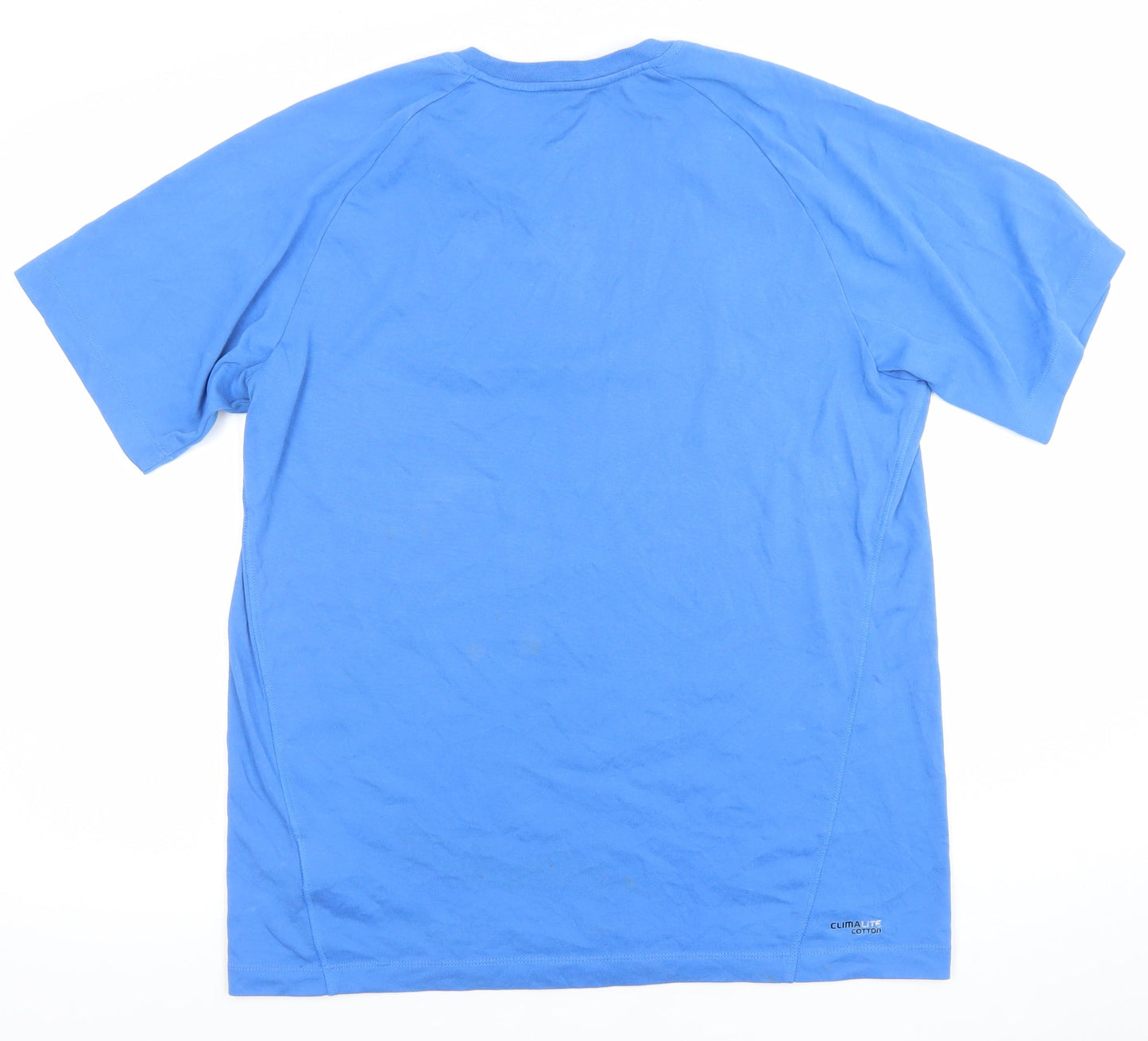 Adidas Men's Blue Clima365 Performance T-Shirt Size L