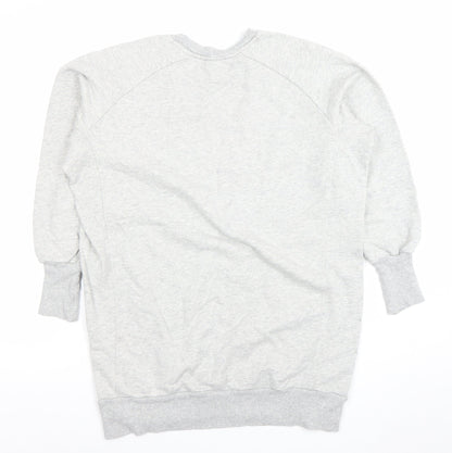 Womens UK Size 8 Zara Grey Pullover Sweatshirt