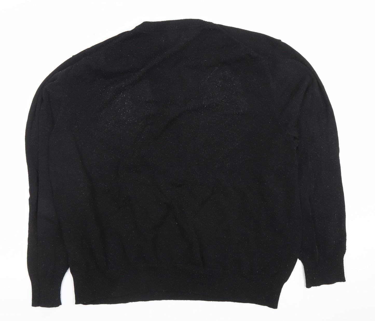 U.S. Polo Assn. Men's Black XL Crew Neck Pullover Jumper