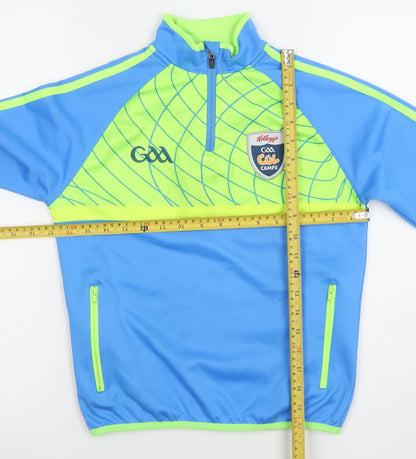 Masita Boys Blue Half Zip Sports Sweatshirt 9-10 Years GAA Kellogg’s
