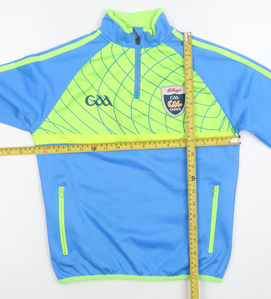 Masita Boys Blue Half Zip Sports Sweatshirt 9-10 Years GAA Kellogg’s
