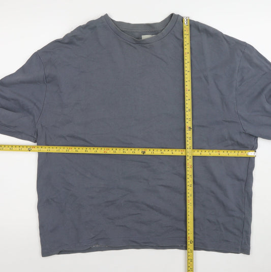 Mens UK Size M ASOS Blue Pullover Sweatshirt