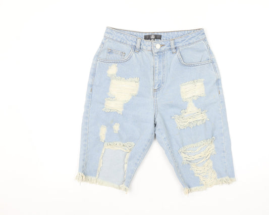 Womens UK Size 8 Motel Regular Fit Bermuda Shorts