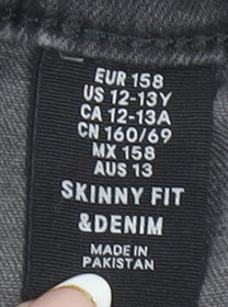 Girls UK Size 13 Years H&M Slim Fit Skinny Jeans