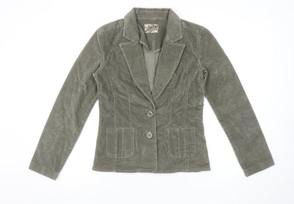 Womens UK Size 8 Foxhole Regular Beige Blazer