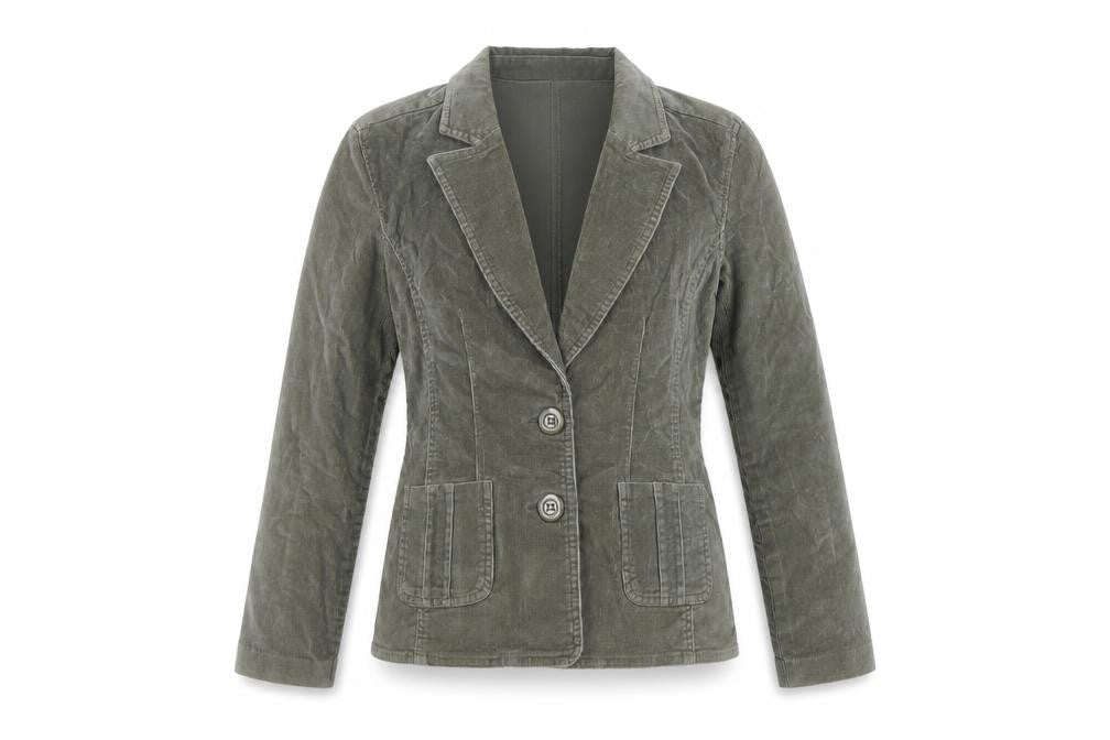 Womens UK Size 8 Foxhole Regular Beige Blazer