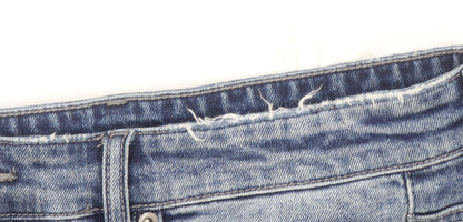 Ksubi Men's Blue 34 Straight Fit Stretch Denim Jeans