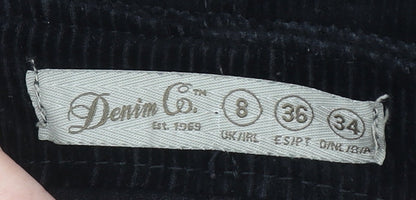 Womens UK Size 8 Denim Co. Pinafore/Dungaree Dress