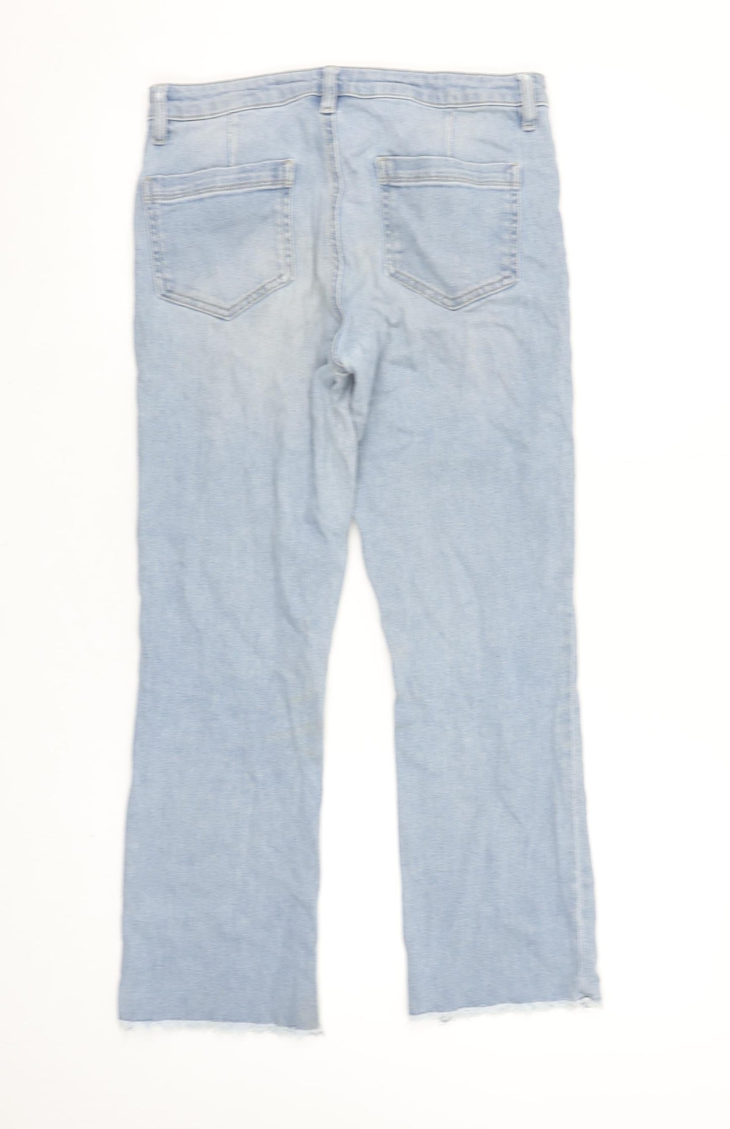 French Connection Women's Blue Straight Leg Denim Jeans Size 10