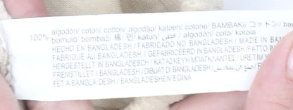 Bershka Women’s Beige Corduroy Jogger Trousers Size 6