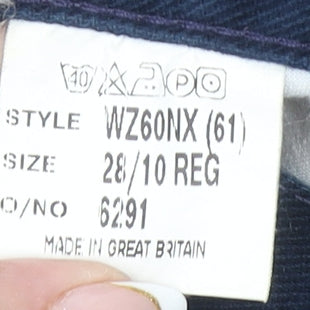 Womens UK Size 10 Falmer Jeanswear Regular Fit Jeans Blue Trousers