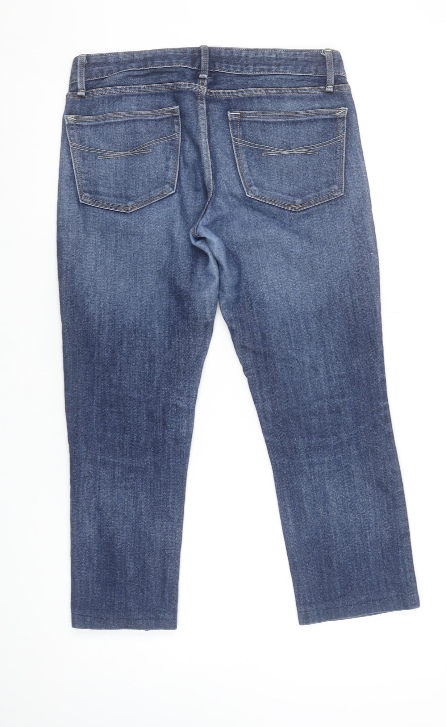 Gap 1969 Women's Dark Blue Straight Jeans Size 10 Regular Fit