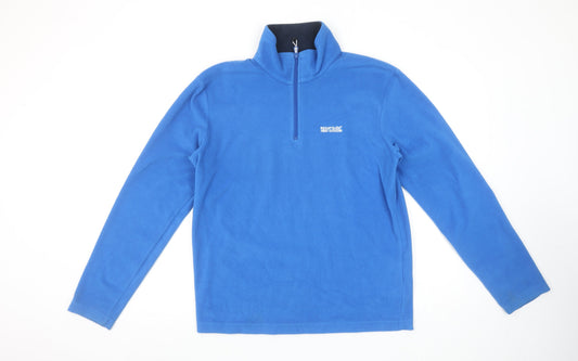 Mens UK Size M Regatta Blue Pullover Sweatshirt