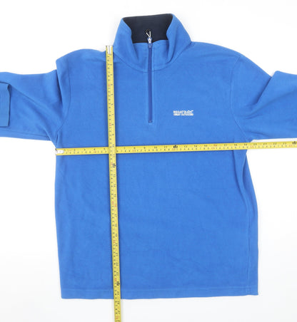 Mens UK Size M Regatta Blue Pullover Sweatshirt