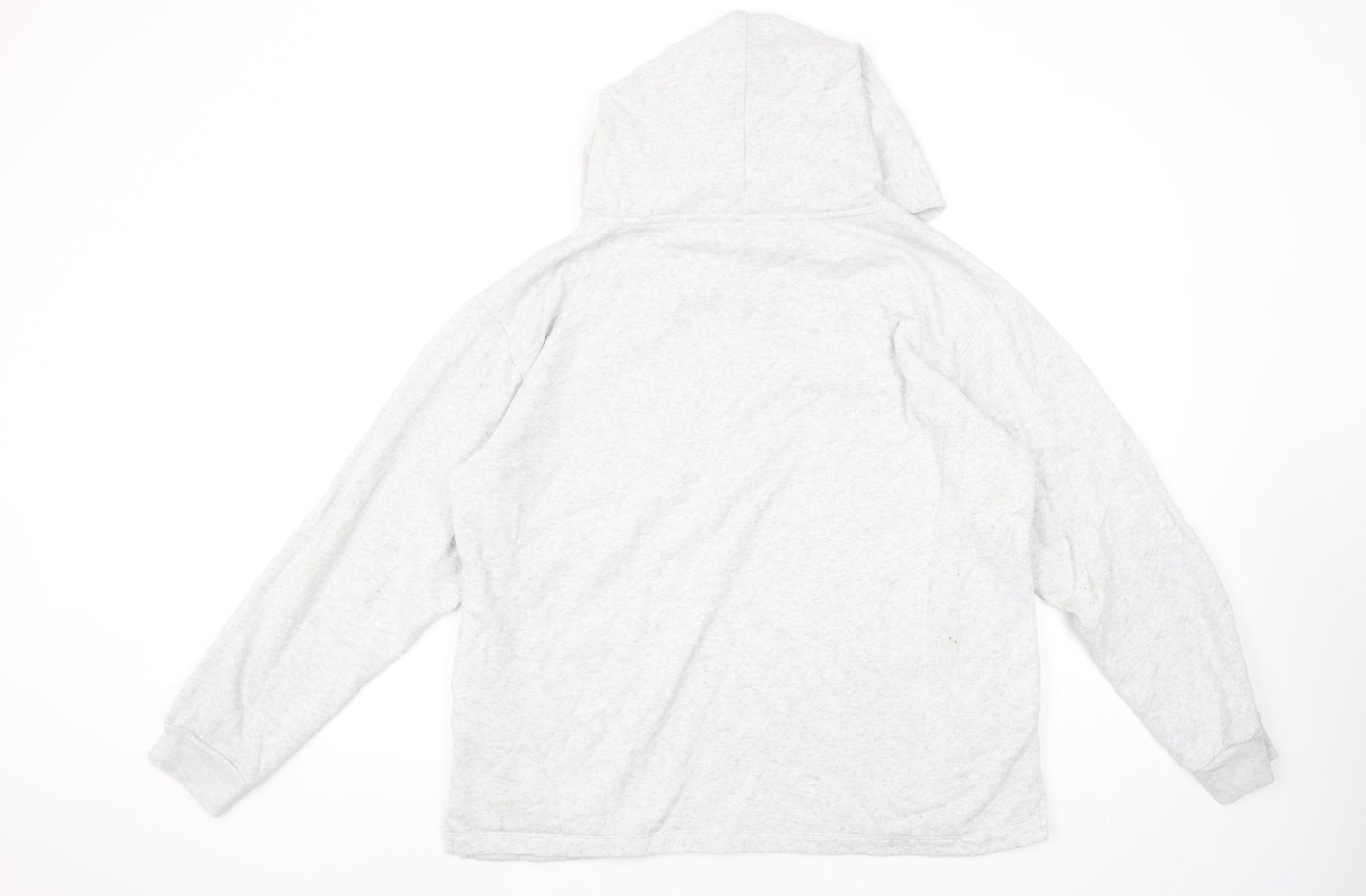 Womens UK Size L Victoria’s Secret PINK Grey Pullover Hoodie