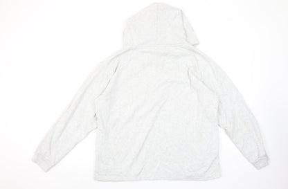 Womens UK Size L Victoria’s Secret PINK Grey Pullover Hoodie