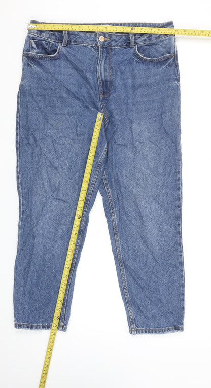 New Look Women’s Blue Lift & Shape High Rise Slim Jeans UK 12