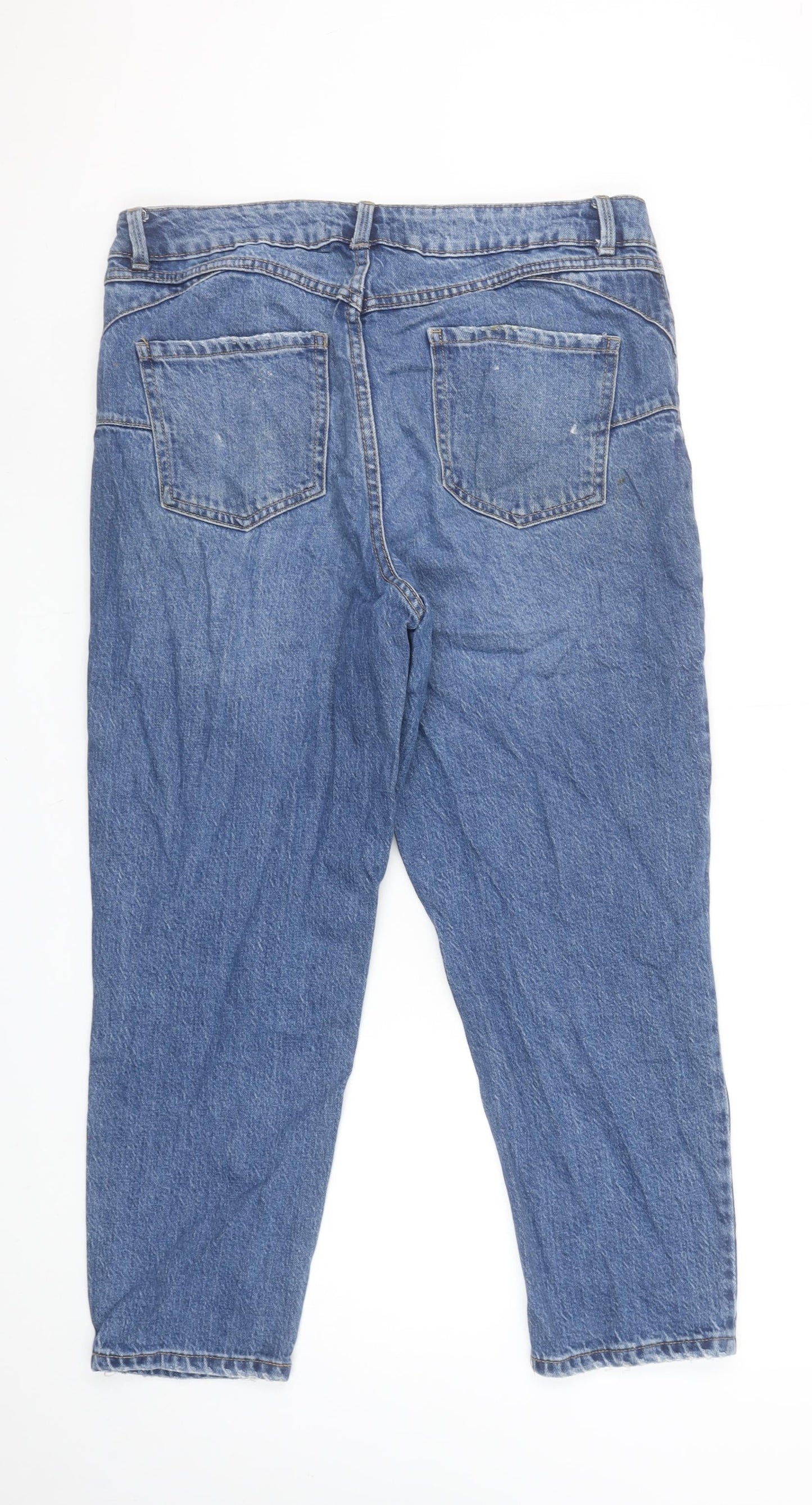 New Look Women’s Blue Lift & Shape High Rise Slim Jeans UK 12