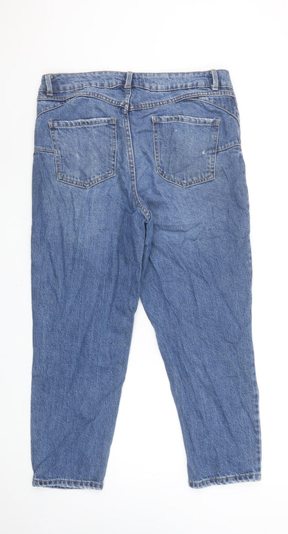 New Look Women’s Blue Lift & Shape High Rise Slim Jeans UK 12