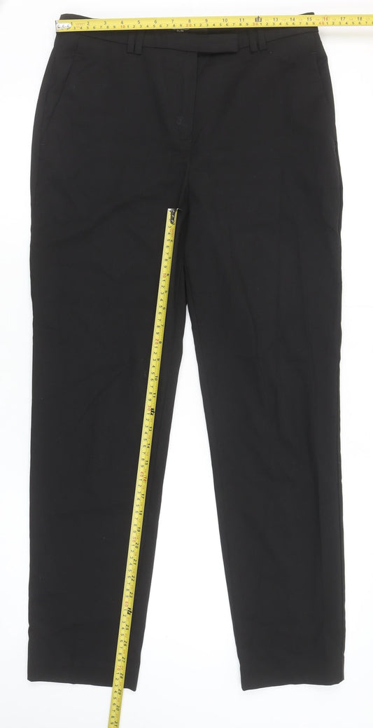 Next Women’s Black Slim Fit Dress Trousers Size 10L