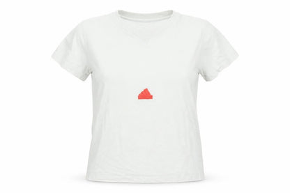 Womens UK Size M adidas White Basic T-Shirt