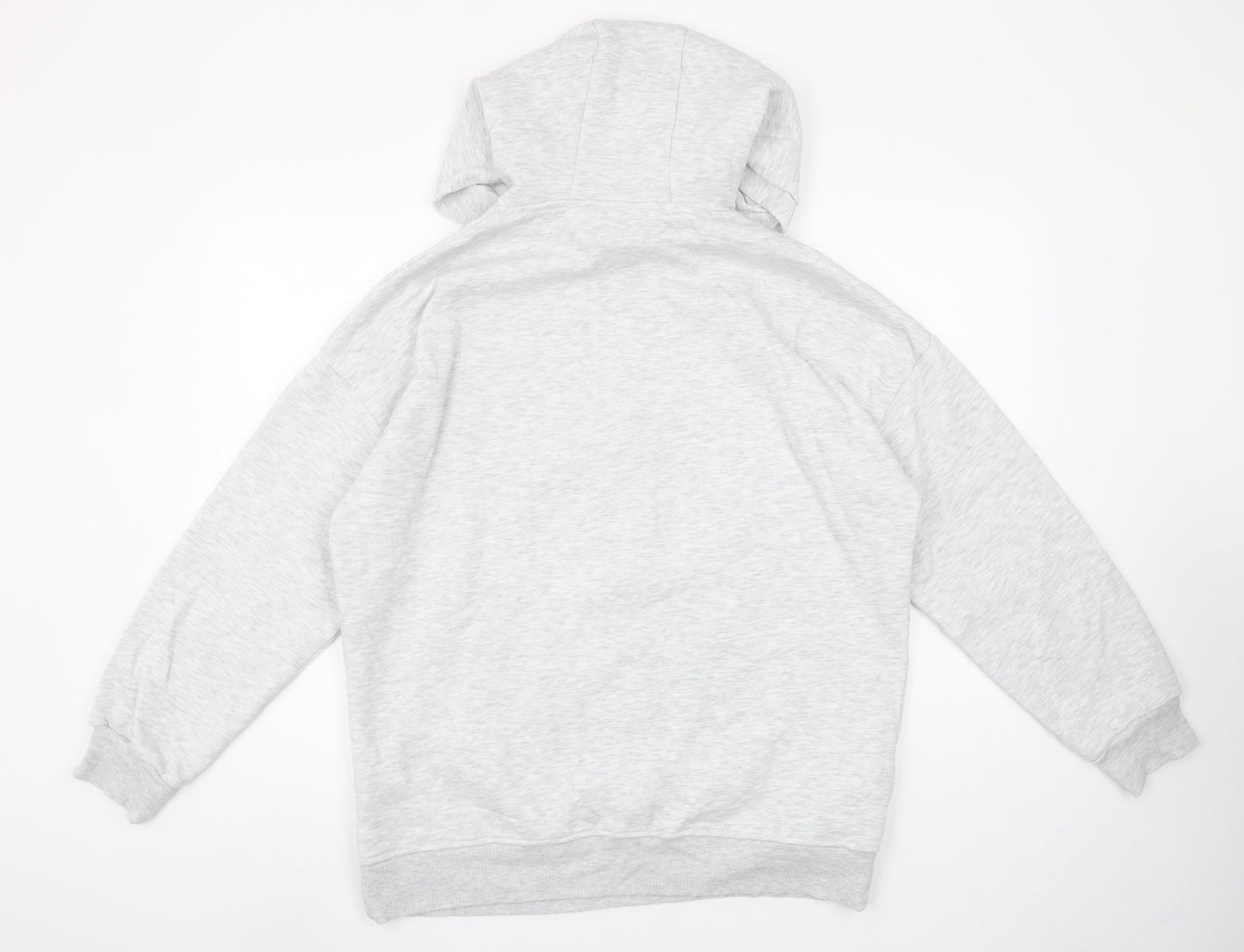 Womens UK Size S BT21 Grey Pullover Hoodie