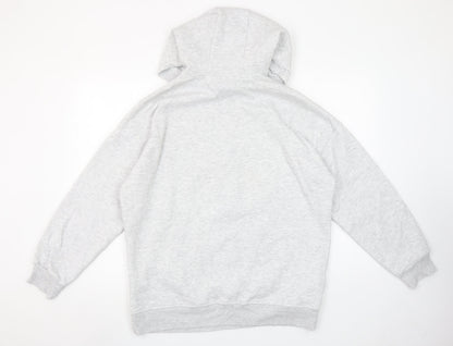 Womens UK Size S BT21 Grey Pullover Hoodie