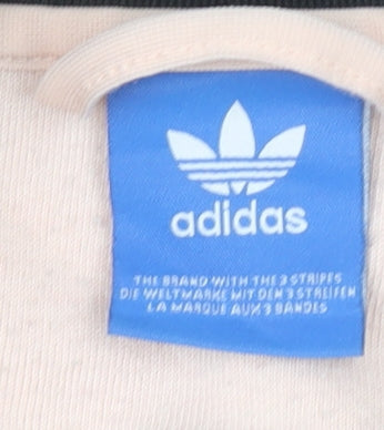 Womens UK Size 10 adidas Pink Full Zip Sweatshirt