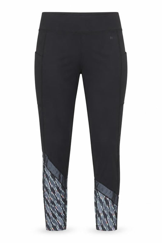 Womens UK Size S Helen Steele x Dunnes Stores Slim Fit Capri Black Leggings