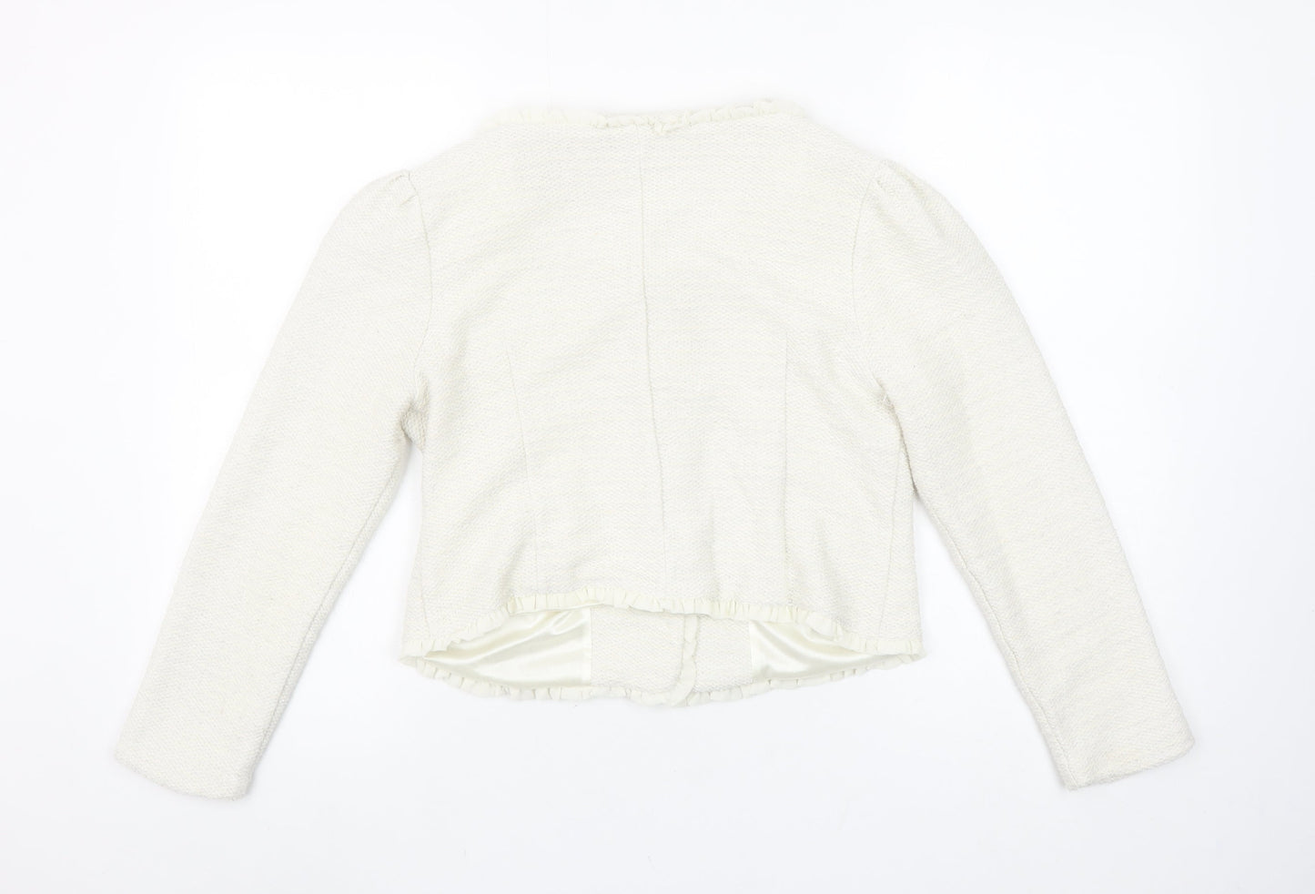 Womens UK Size S Soma London Regular Ivory Blazer