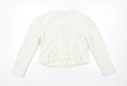 Womens UK Size S Soma London Regular Ivory Blazer