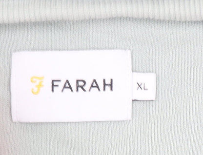 Mens UK Size XL Farah Green Pullover Sweatshirt