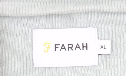 Mens UK Size XL Farah Green Pullover Sweatshirt
