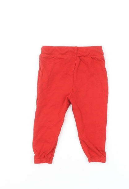 Pepco Disney Red Winnie the Pooh Baby Joggers 18-24 Months Elastic Waist