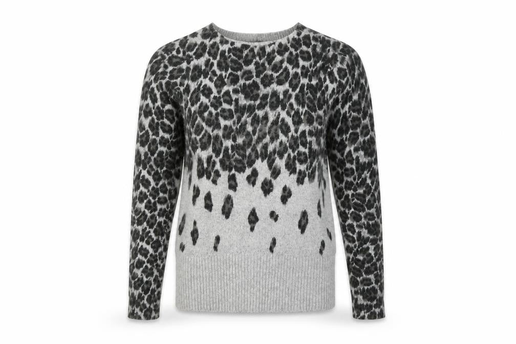Womens UK Size XS Oasis Grey Pullover Jumper