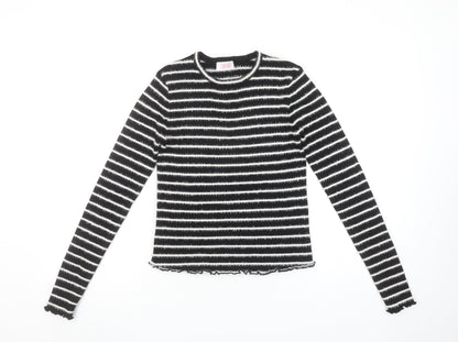 Womens UK Size 10 Savida Black Basic T-Shirt