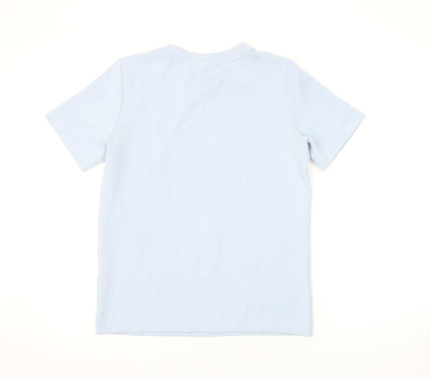 Womens UK Size XS InWear Blue Basic T-Shirt