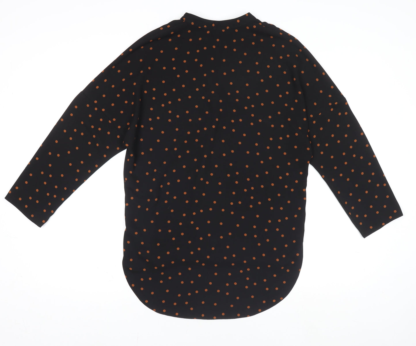 Womens UK Size 8 Rowen Avenue Black Basic Blouse